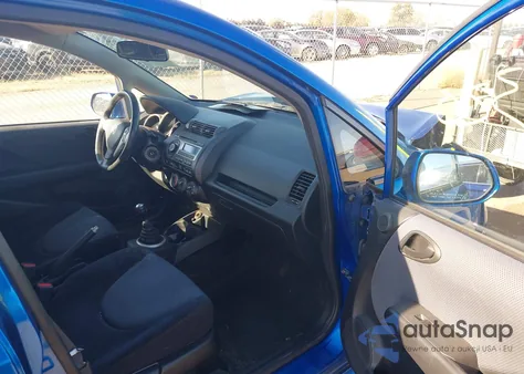 2007 Honda Fit Sport из США, поврежденный, VIN JHMGD37607S042681